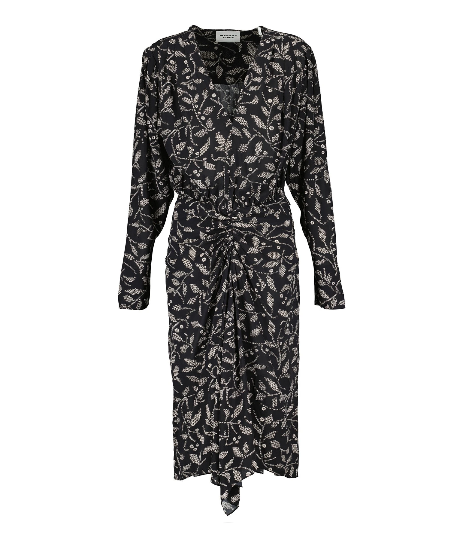 MARANT ÉTOILE Robe Mi-longue Danalia Noir 3 MARANT ÉTOILE Robe Mi-longue Danalia Noir