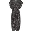 MARANT ÉTOILE Robe Mi-longue Almeya Noir -ANINE BING Boutique imare49745 pck20221201 1