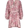 MARANT ÉTOILE Robe Gilinesia Coton Multicolore -ANINE BING Boutique imare49748 pck20230111 1
