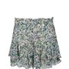MARANT ÉTOILE Short Sornel Imprimé Vert Écru -ANINE BING Boutique imare49769 pck20230206 1