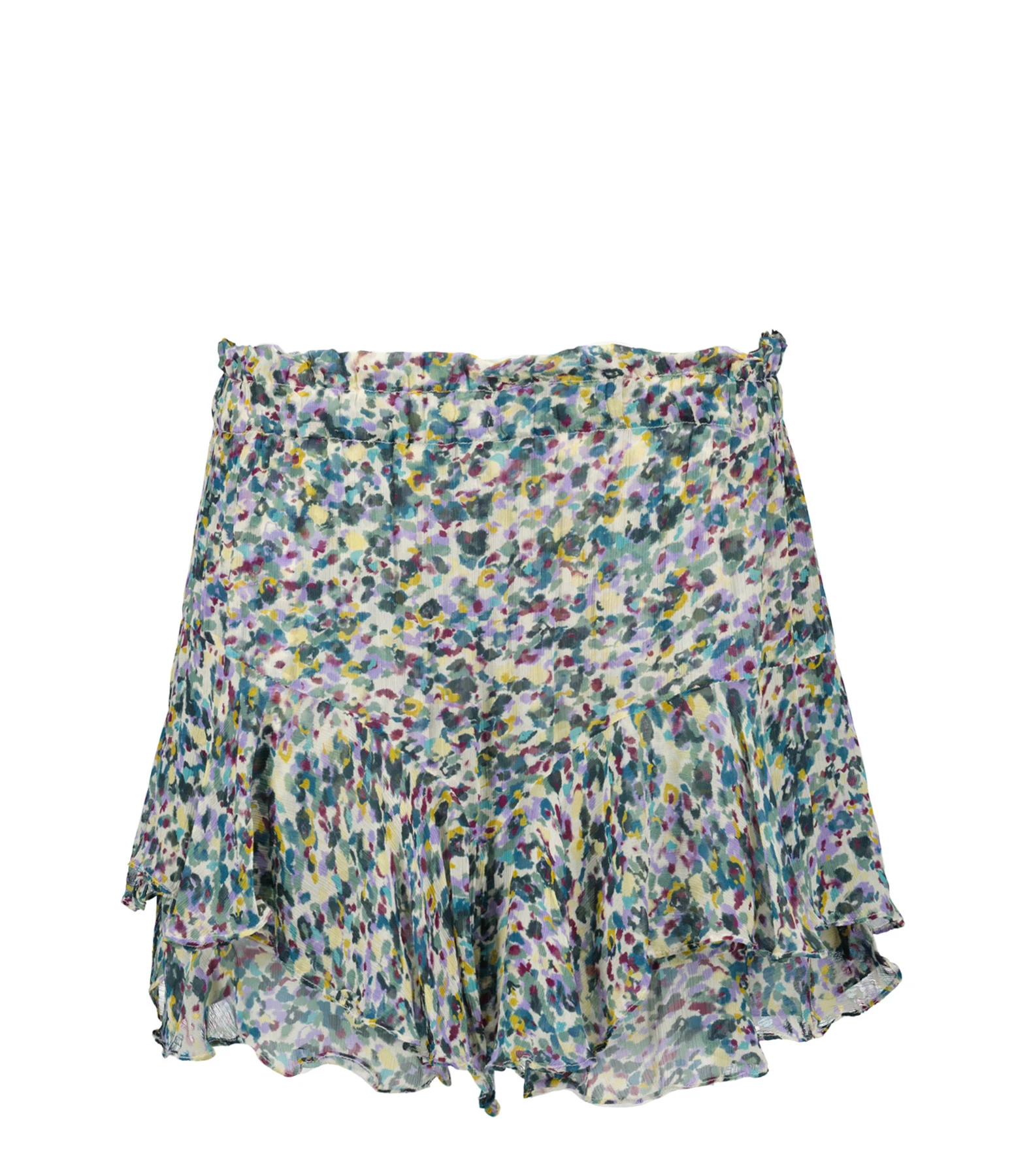 MARANT ÉTOILE Short Sornel Imprimé Vert Écru 3 MARANT ÉTOILE Short Sornel Imprimé Vert Écru