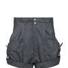 MARANT ÉTOILE Short Ferdini Coton Noir -ANINE BING Boutique imare49776 pck20230208 1