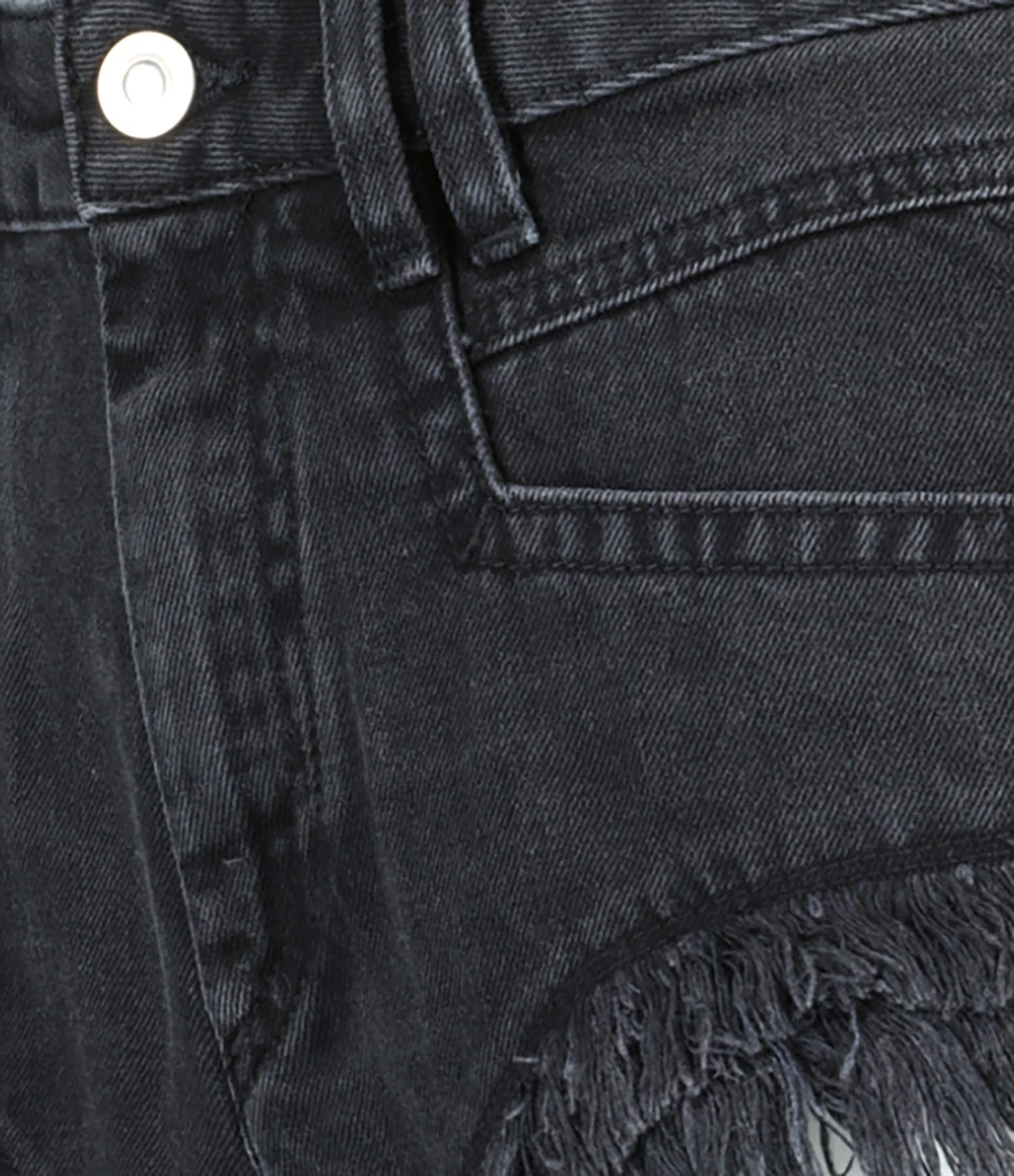 MARANT ÉTOILE Short Eneidao Coton Noir Délavé 4 MARANT ÉTOILE Short Eneidao Coton Noir Délavé – Image 2