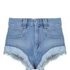MARANT ÉTOILE Short Eneidao Coton Bleu Clair -ANINE BING Boutique imare49778 pck20230125 1