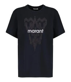 MARANT ÉTOILE Tee-shirt Zewel Coton Noir