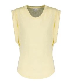 MARANT ÉTOILE Tee-shirt Kotty Lin Jaune Clair