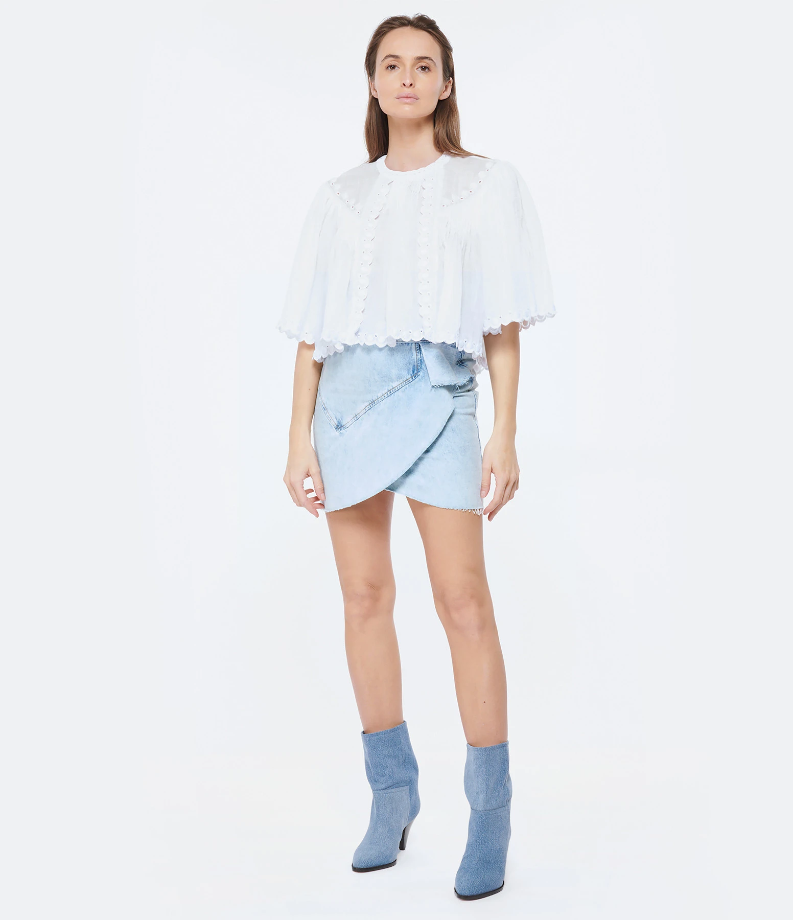 Isabel Marant Top Ogalice Ramie Blanc 7 Isabel Marant Top Ogalice Ramie Blanc – Image 5