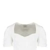 Isabel Marant Top Fania Chanvre Blanc 1 Isabel Marant Top Fania Chanvre Blanc -ANINE BING Boutique imarh49912 pck20221223 1