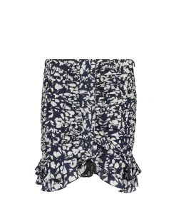 Isabel Marant Jupe Milendi Soie Noir