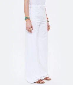 Isabel Marant Jean Lemony Denim Blanc -ANINE BING Boutique imarp look20220323 190