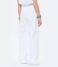 Isabel Marant Jean Lemony Denim Blanc -ANINE BING Boutique imarp look20220323 192