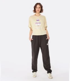 Isabel Marant Jogging Homme Mailesco Coton Noir Délavé -ANINE BING Boutique imarp look20221205 374