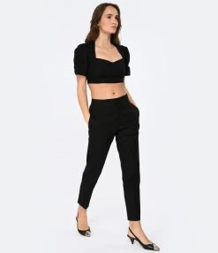 Isabel Marant Pantalon Sioliran Chanvre Noir 10 Isabel Marant Pantalon Sioliran Chanvre Noir -ANINE BING Boutique imarp look20221228 28