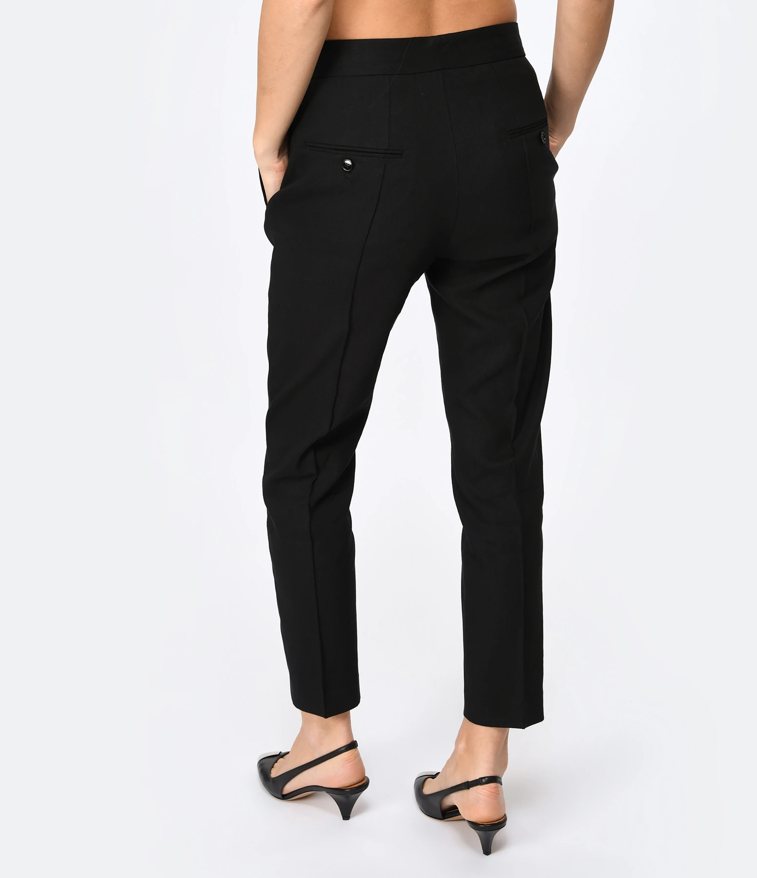 Isabel Marant Pantalon Sioliran Chanvre Noir 7 Isabel Marant Pantalon Sioliran Chanvre Noir – Image 5