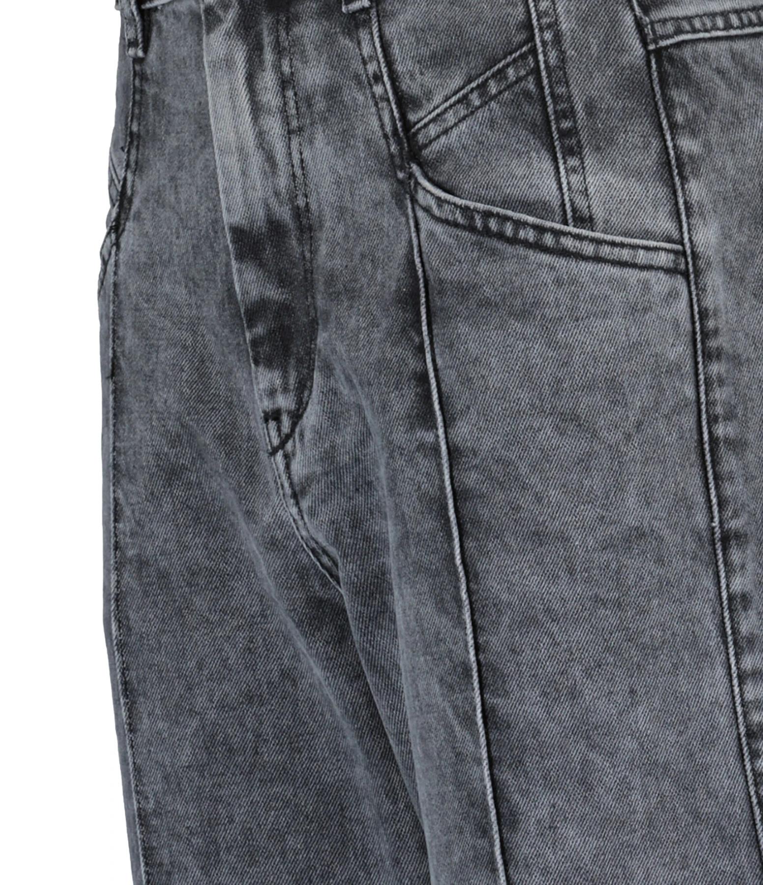 Isabel Marant Jean Nadege Coton Gris 4 Isabel Marant Jean Nadege Coton Gris – Image 2