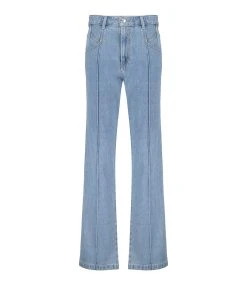Isabel Marant Jean Nadege Coton Bleu Clair