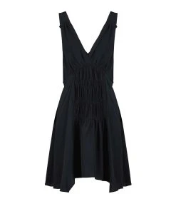 Isabel Marant Robe Nalatia Soie Noir