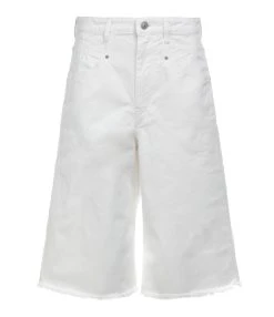 Isabel Marant Bermuda Natalina Denim Blanc