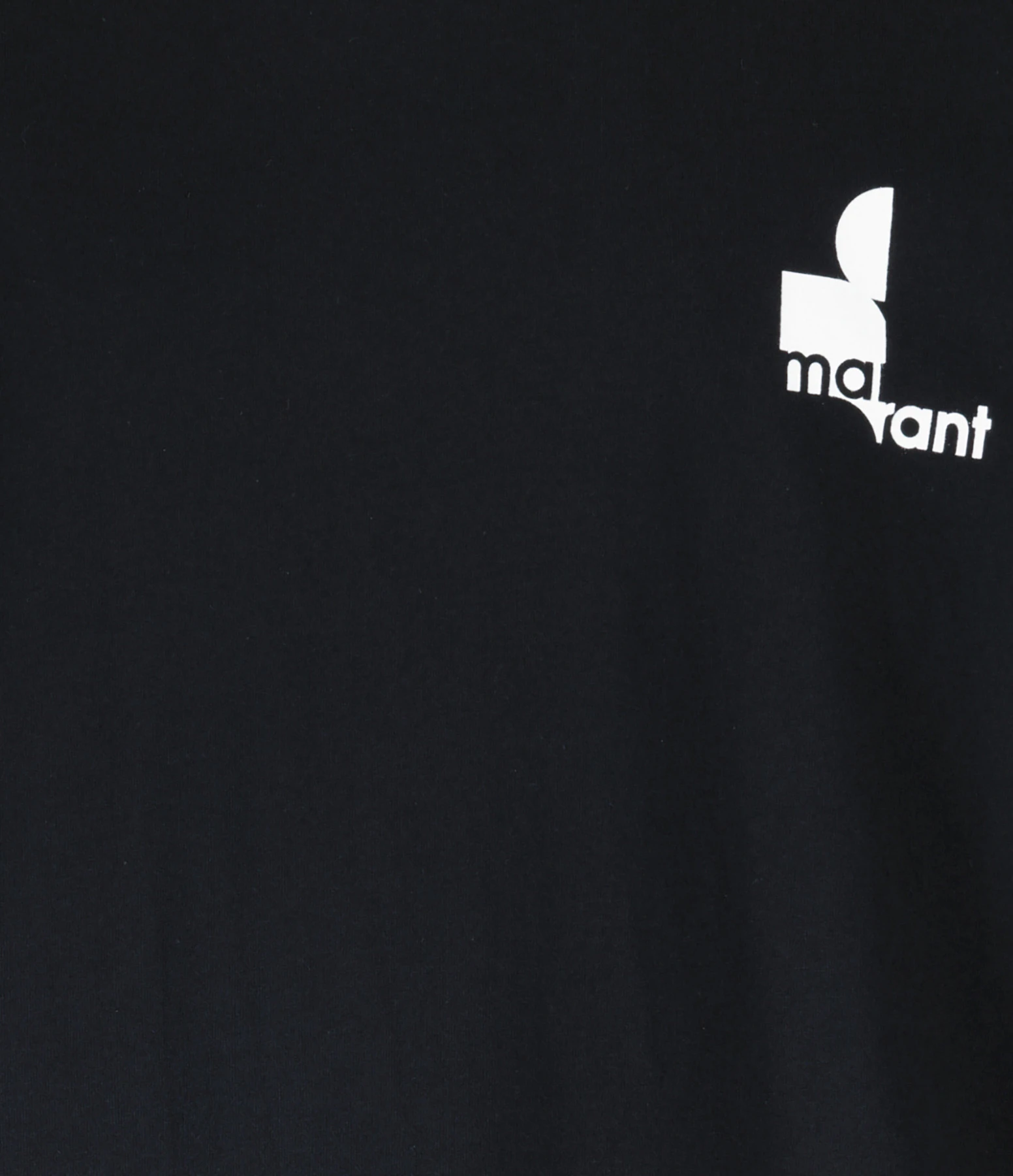 Isabel Marant Tee-shirt Homme Zafferh Coton Noir 4 Isabel Marant Tee-shirt Homme Zafferh Coton Noir – Image 2
