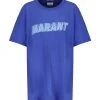 Isabel Marant Tee-shirt Homme Honore Coton Bleu Électrique -ANINE BING Boutique imart50038 pck20221223 1 1