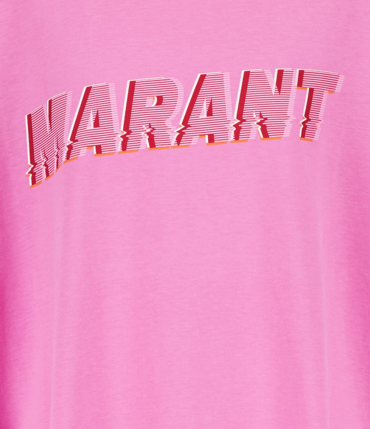 Isabel Marant Tee-shirt Homme Honore Coton Rose 4 Isabel Marant Tee-shirt Homme Honore Coton Rose – Image 2