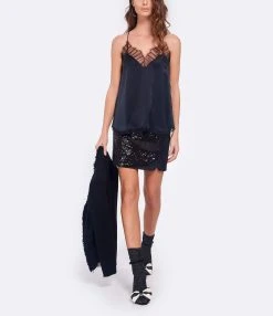 IRO Top Berwyn Soie Noir 12 IRO Top Berwyn Soie Noir -ANINE BING Boutique iro16 look20190108 436 2