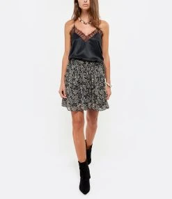 IRO Top Berwyn Soie Noir 11 IRO Top Berwyn Soie Noir -ANINE BING Boutique iro16 look20200630 178 2