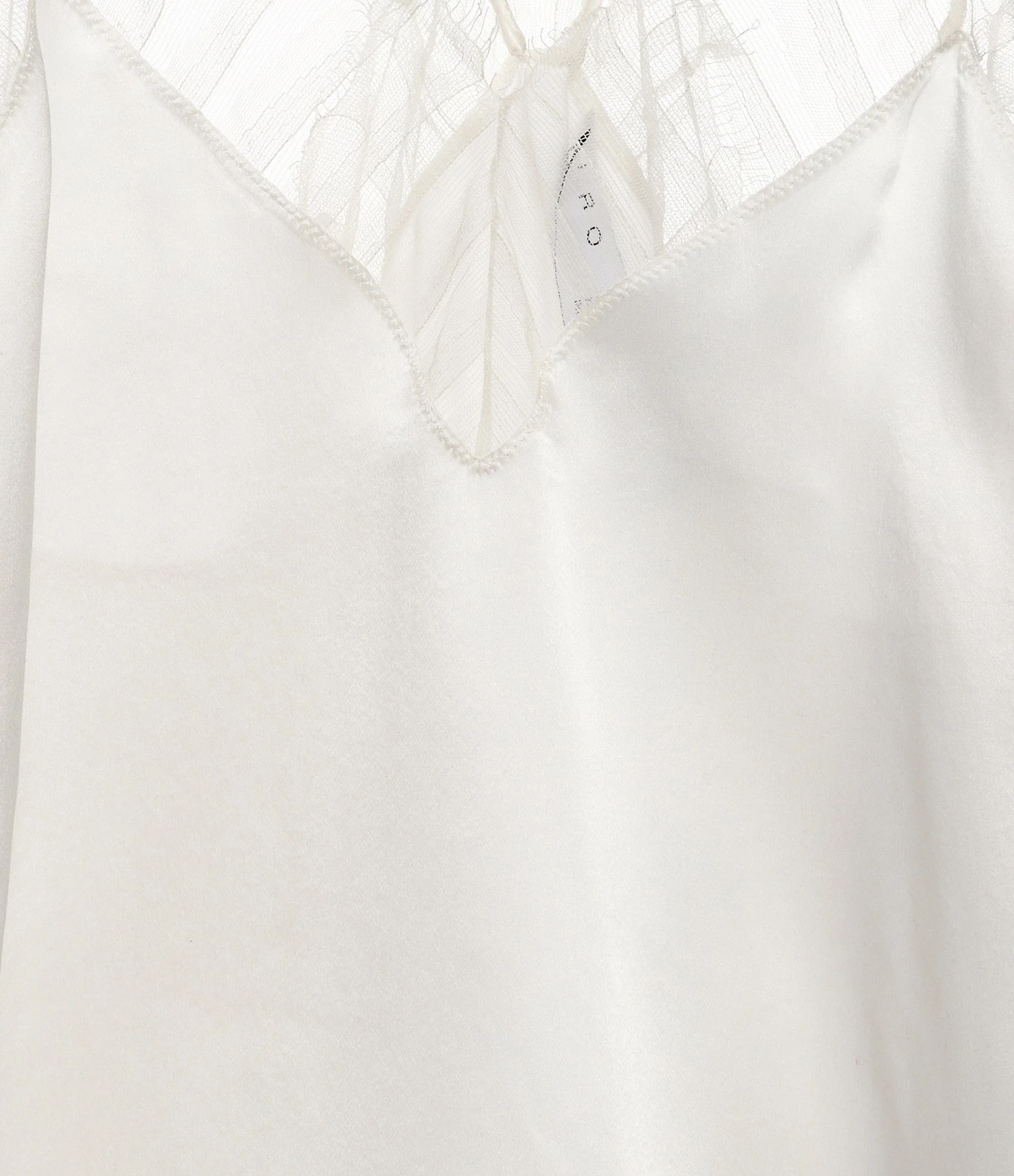 IRO Top Berwyn Soie Blanc Cassé 4 IRO Top Berwyn Soie Blanc Cassé – Image 2