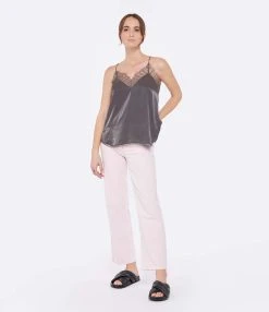 IRO Top Berwyn Soie Gris Foncé 12 IRO Top Berwyn Soie Gris Foncé -ANINE BING Boutique iro23 look20221221 276