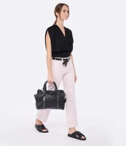 IRO Top Biano Noir 8 IRO Top Biano Noir -ANINE BING Boutique iro23 look20221221 324 1