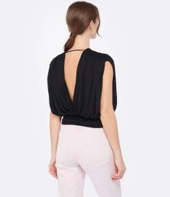 IRO Top Biano Noir 9 IRO Top Biano Noir -ANINE BING Boutique iro23 look20221221 328