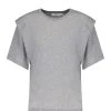 IRO Tee-shirt Fortuna Coton Gris Mélangé -ANINE BING Boutique iro2350118 pck20221216 1
