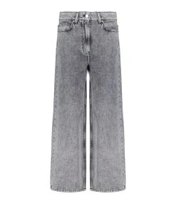 IRO Jean Devi Coton Snow Gris