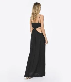 JONATHAN SIMKHAI Robe Amora Noir -ANINE BING Boutique jonsi look20221214 312