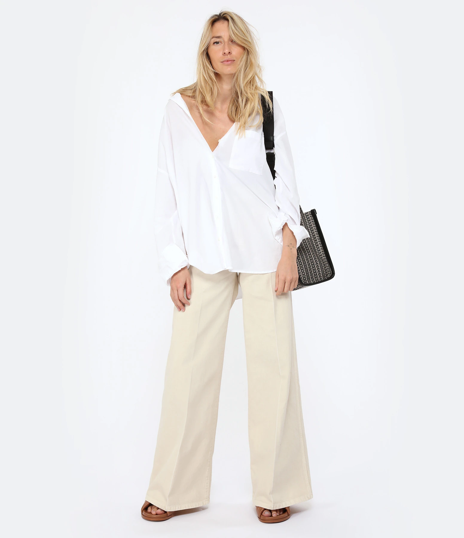 Joseph Jean Brompton Denim Beige 5 Joseph Jean Brompton Denim Beige – Image 3