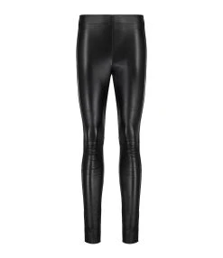 Joseph Pantalon Legging Cuir Noir