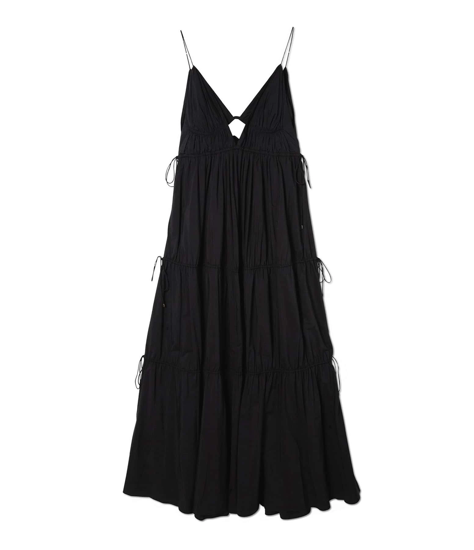 JONATHAN SIMKHAI Robe April Coton Noir 3 JONATHAN SIMKHAI Robe April Coton Noir