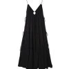 JONATHAN SIMKHAI Robe April Coton Noir -ANINE BING Boutique js 1005 d