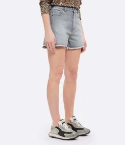 JEANNE VOULAND Short Heda Denim Gris Stone 11 JEANNE VOULAND Short Heda Denim Gris Stone -ANINE BING Boutique jvoul look20220307 206