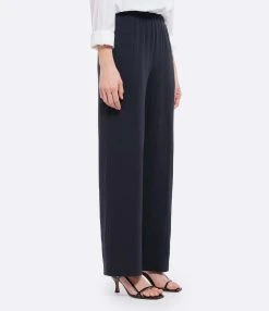 JEANNE VOULAND Pantalon Hory Gaze De Coton Noir -ANINE BING Boutique jvoul look20220307 329