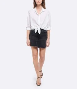 JEANNE VOULAND Jupe Callie Denim Noir 9 JEANNE VOULAND Jupe Callie Denim Noir -ANINE BING Boutique jvoul look20220307 345