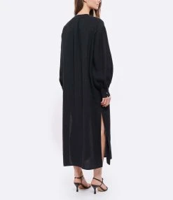 JEANNE VOULAND Robe Hadya Lin Noir -ANINE BING Boutique jvoul look20220307 414