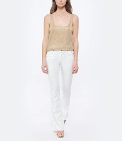 JEANNE VOULAND Jean Faden Flare Denim Écru -ANINE BING Boutique jvoul look20220323 117