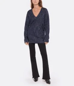 JEANNE VOULAND Jean Faden Denim Noir -ANINE BING Boutique jvoul look20220831 163