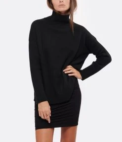 JEANNE VOULAND Jupe Palm Jersey Noir 14 JEANNE VOULAND Jupe Palm Jersey Noir -ANINE BING Boutique jvoul look20220902 282
