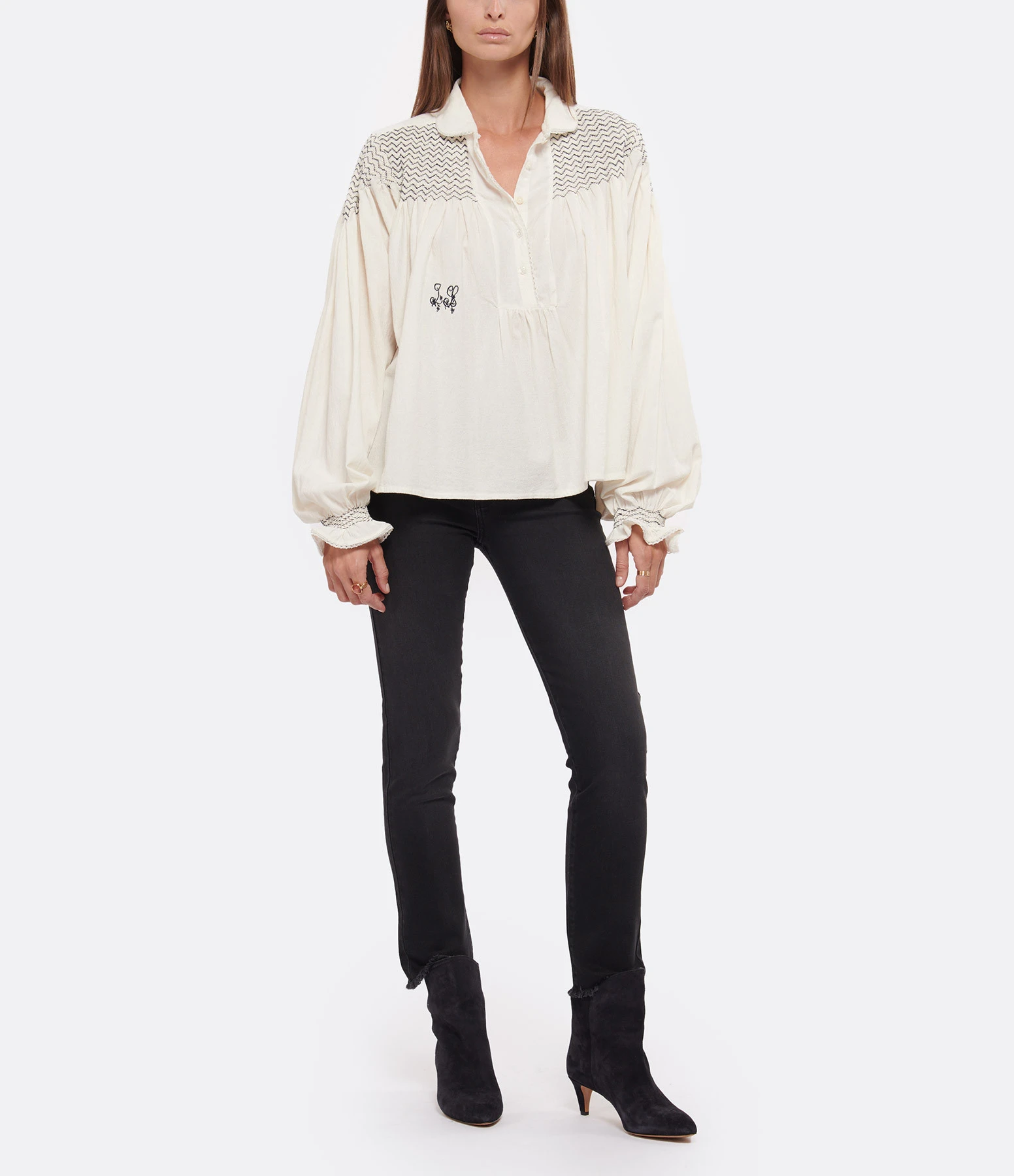 JEANNE VOULAND Jean Henzo Stretch Stone Noir 8 JEANNE VOULAND Jean Henzo Stretch Stone Noir – Image 6