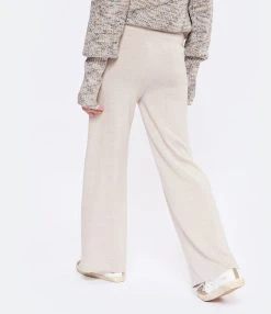 JEANNE VOULAND Pantalon Gang Laine Beige -ANINE BING Boutique jvoul look20221019 279