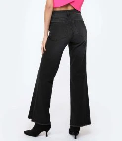 JEANNE VOULAND Jean Jilly Straight Denim Stone Noir -ANINE BING Boutique jvoul look20230117 308