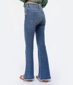 JEANNE VOULAND Jean Faden Flare Smoke Bleu -ANINE BING Boutique jvoul look20230117 564
