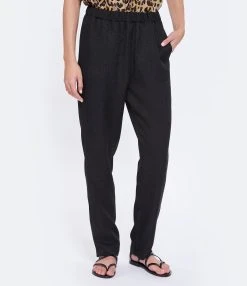 JEANNE VOULAND Pantalon Furkan Noir -ANINE BING Boutique jvoul look20230203 218
